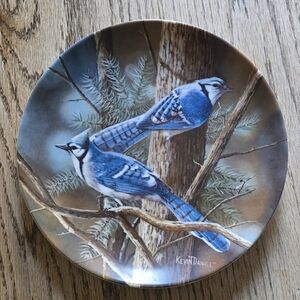 Blue Jay Decorative Plate